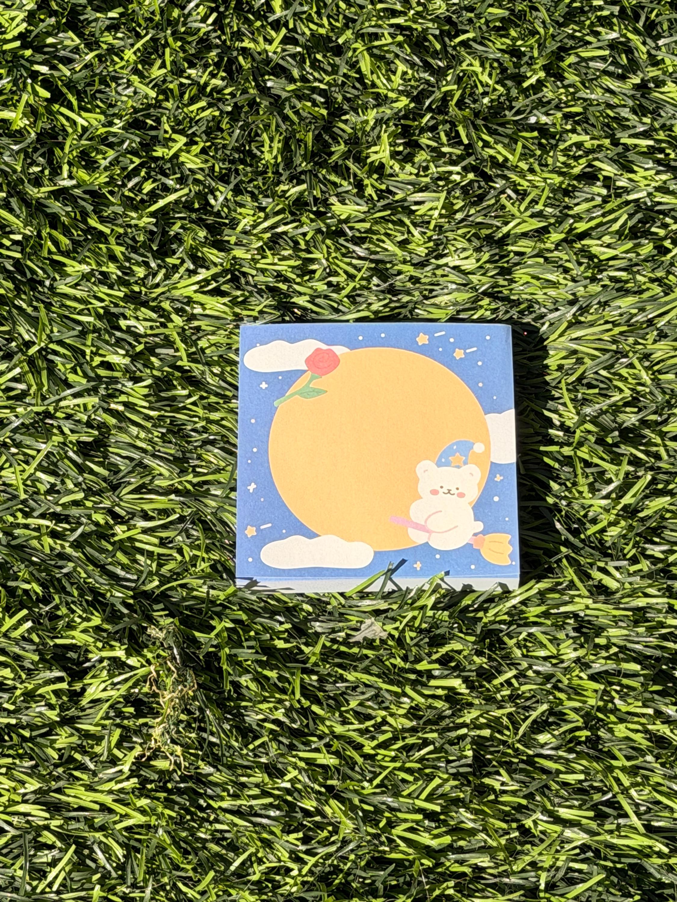 Kawaii Bear Witch Memopad