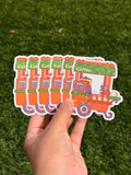Kawaii Coffee Stall Sticker | Die Cut Sticker | Waterproof