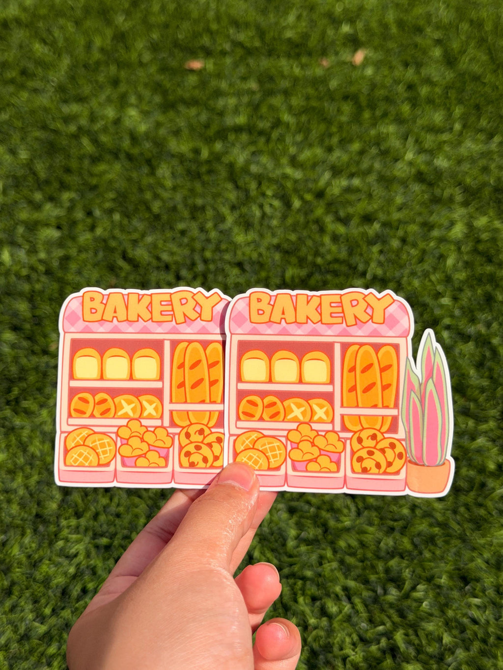 Kawaii Bakery Shop | Die Cut Sticker | Waterproof