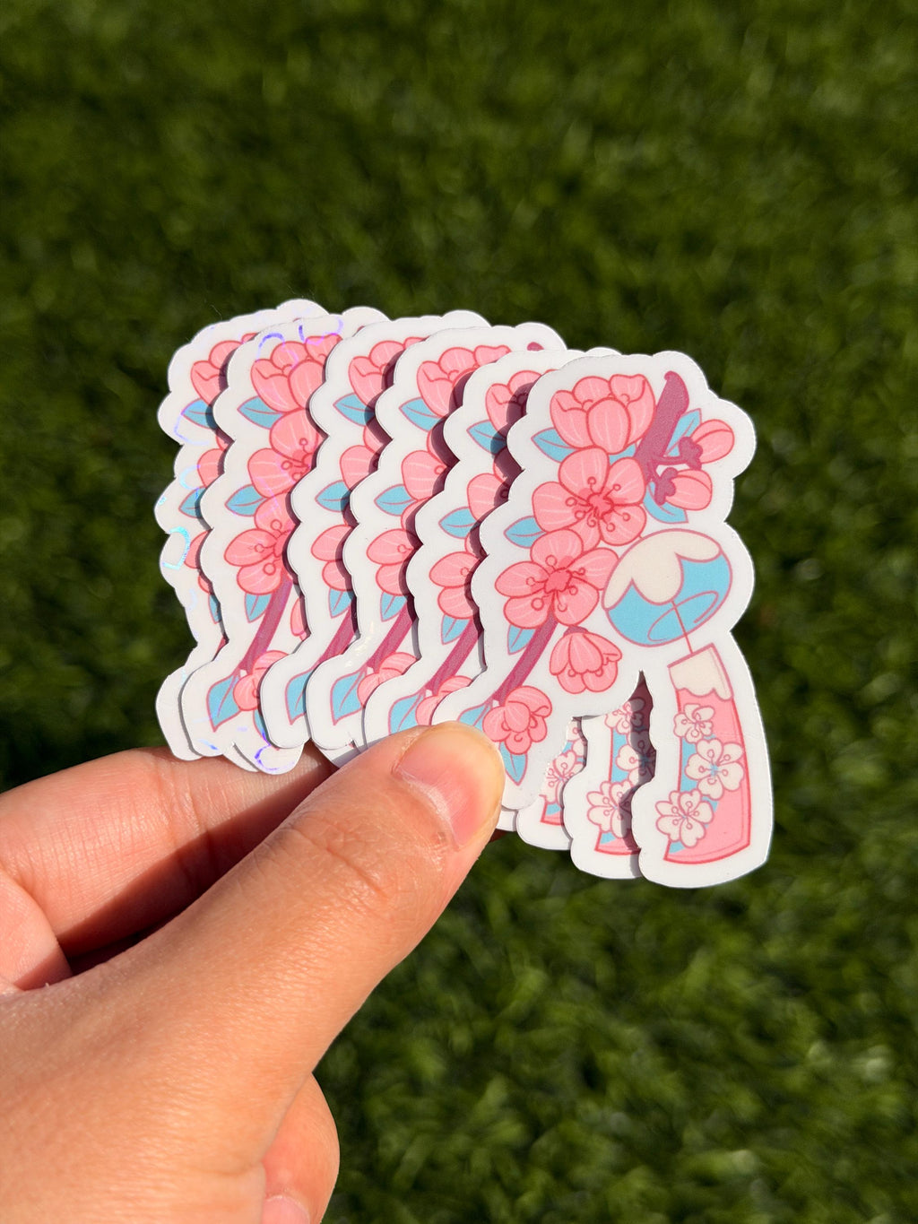 Kawaii Pink Sticker Collection | Die Cut Sticker