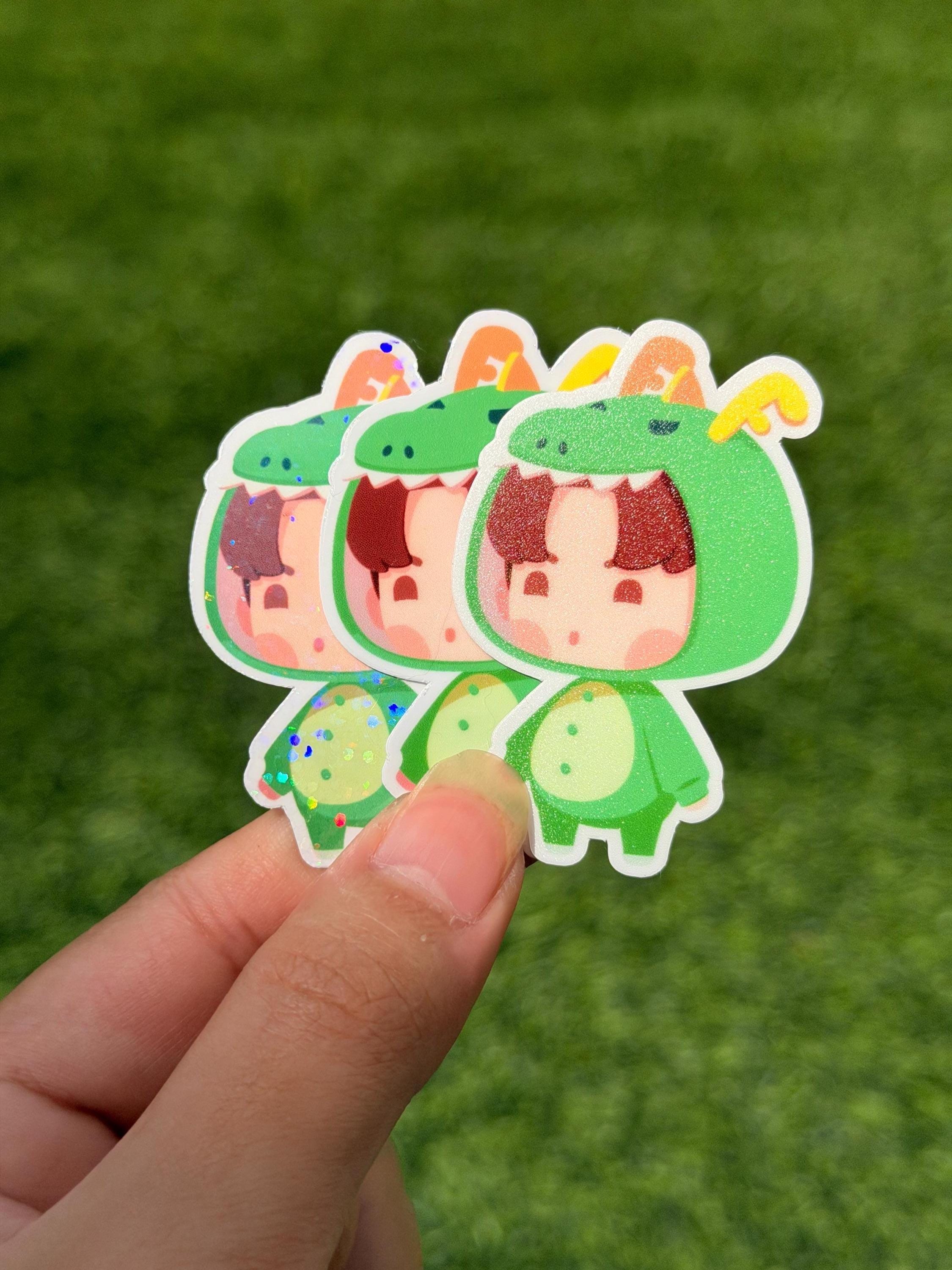 Kpop In the Seom Sticker Pack | BT21 Inspired Characters | 7pcs Die Cut Vinyl Waterproof Stickers