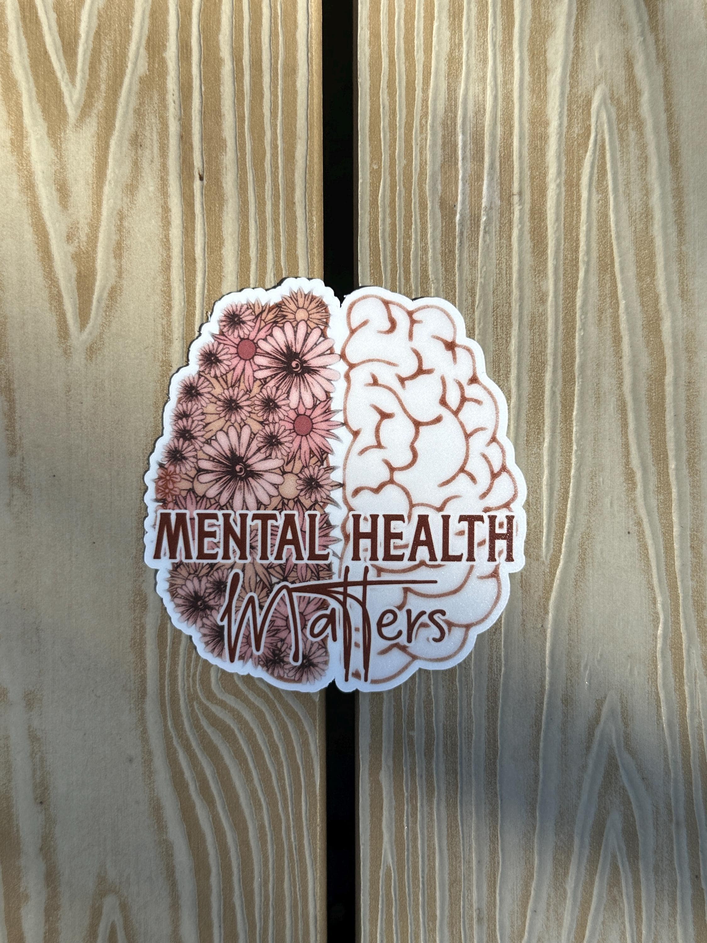 Mental Health Matters | Die Cut Sticker | Waterproof