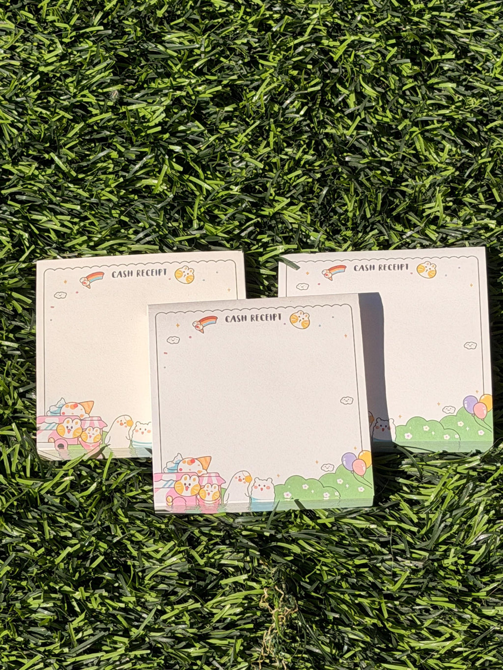 Kawaii Cash Receipt Sticky Note