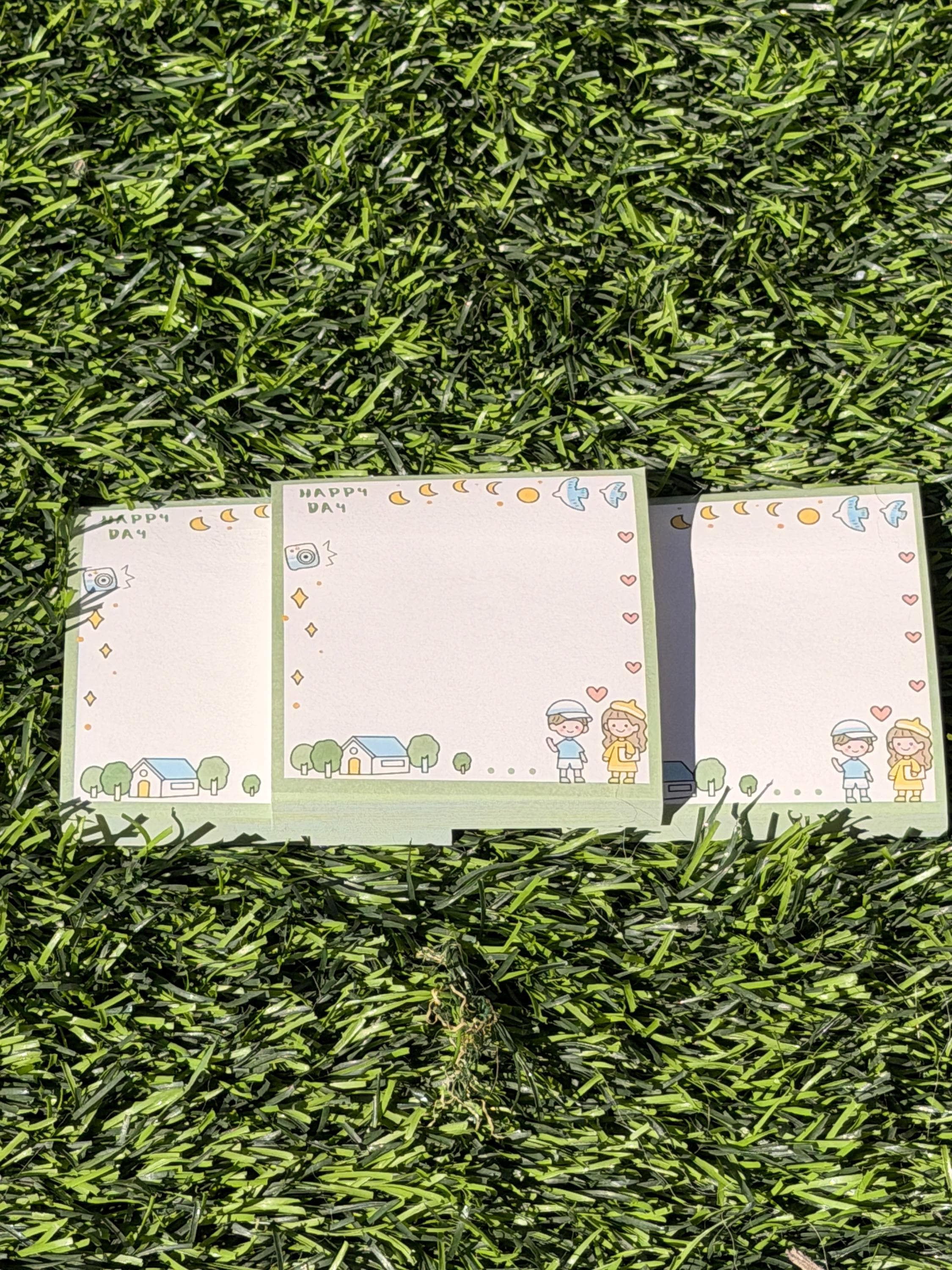 Kawaii Happy Day Sticky Note