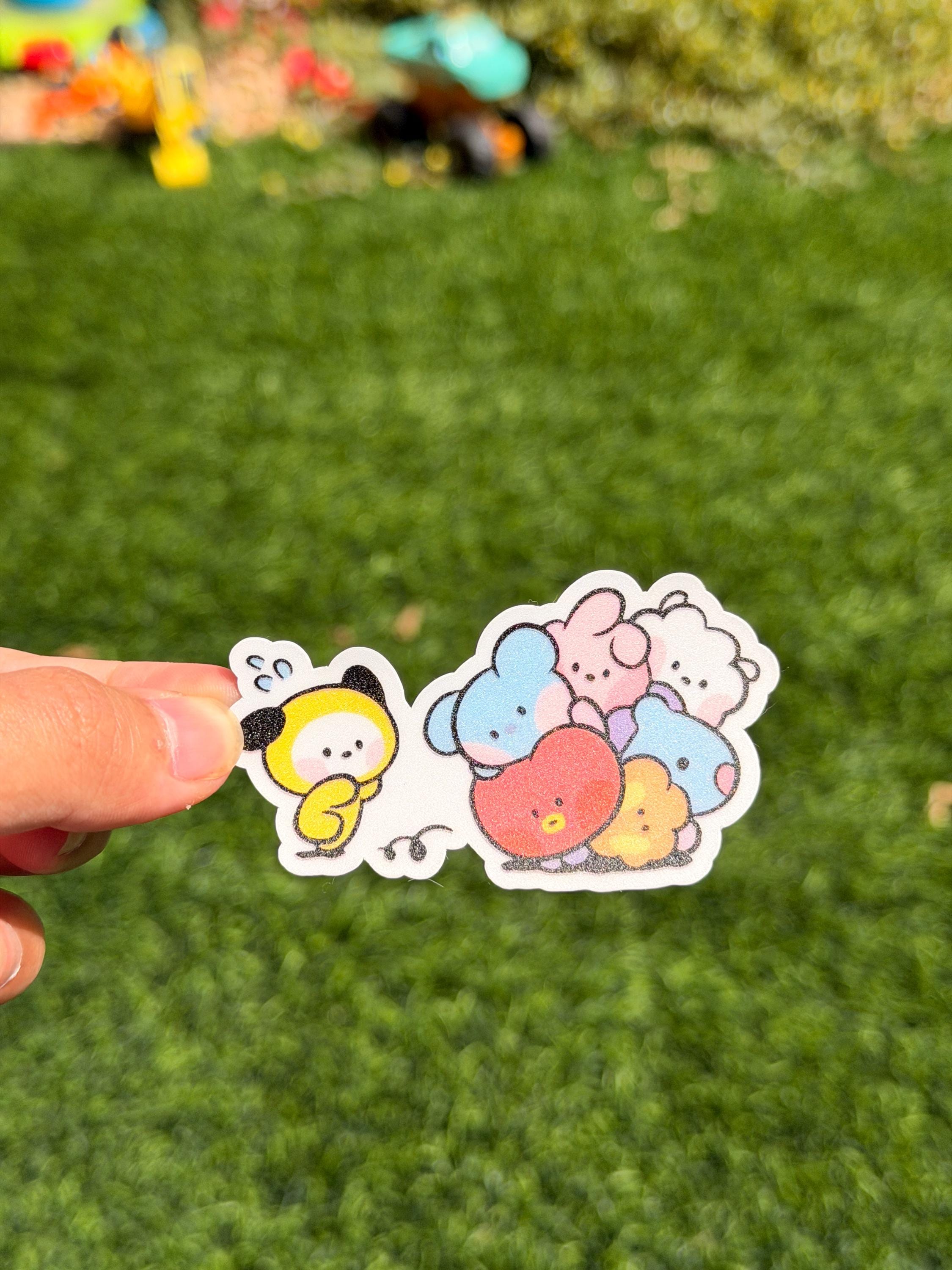Kawaii Kpop Sticker | Die Cut Sticker | Waterproof