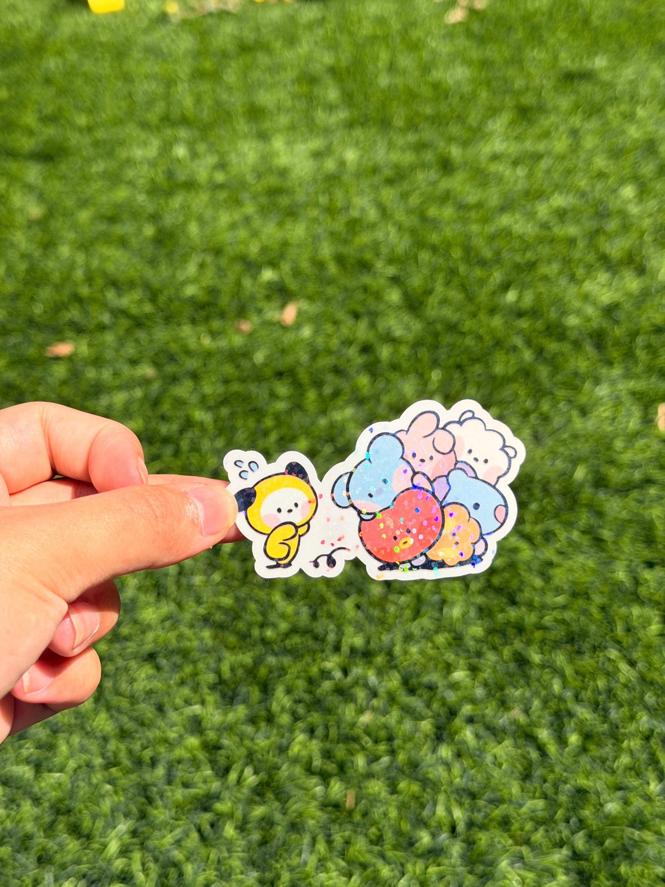 Kawaii Kpop Sticker | Die Cut Sticker | Waterproof