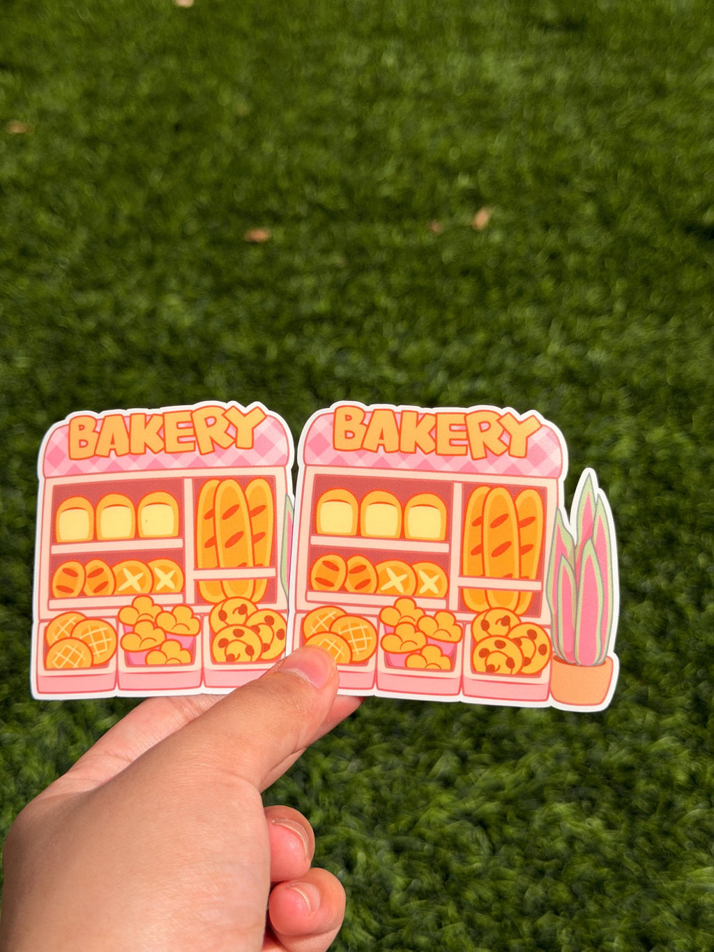 Kawaii Bakery Shop | Die Cut Sticker | Waterproof