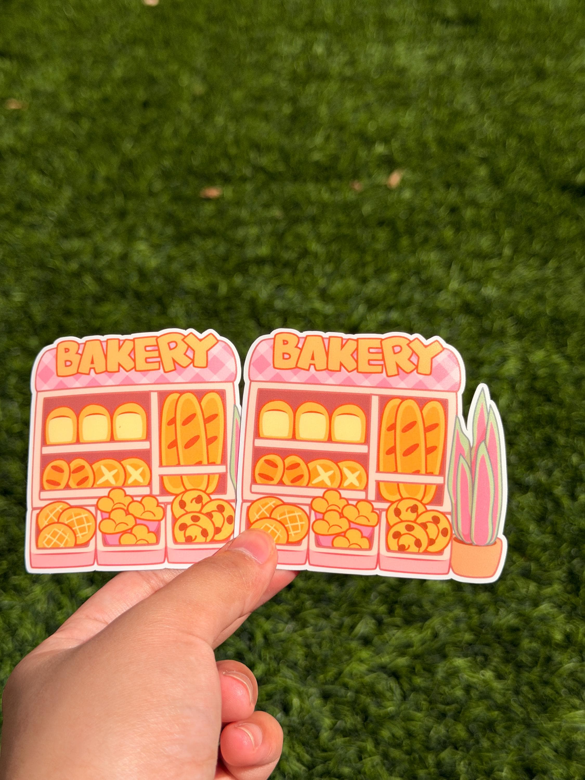 Kawaii Bakery Shop | Die Cut Sticker | Waterproof