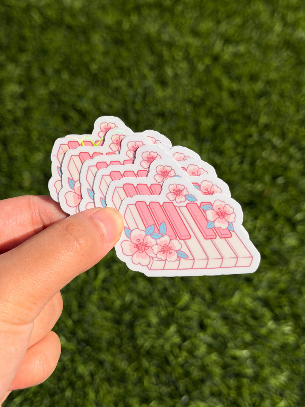 Kawaii Pink Sticker Collection | Die Cut Sticker
