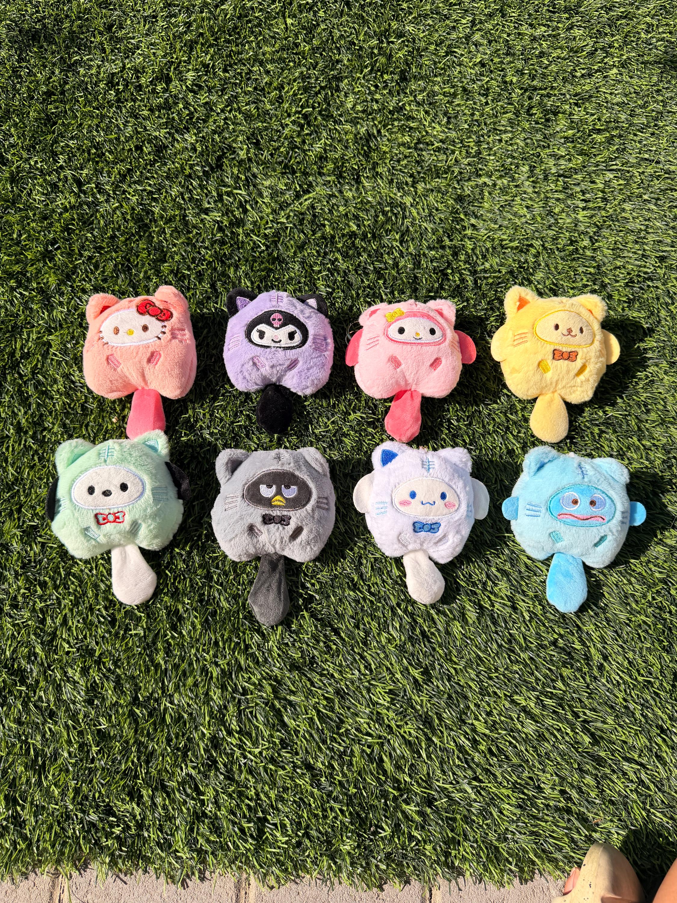 Cute Mini Plush Keychain | Kawaii Animal Plushies | Soft Bag Charm | Sanrio-Inspired Cute Plush | Gift for Friends, Kids, Collectible