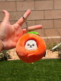 KPOP Plush Keychain | Orange Collection Series 1 | Cute Kawaii Character Keyring, Soft Mini Plush Charm, BTS Inspired Gift