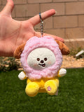 Llavero de peluche KPOP | Colección Primavera | Llavero de personaje Kawaii lindo, mini peluche suave, regalo inspirado en BTS