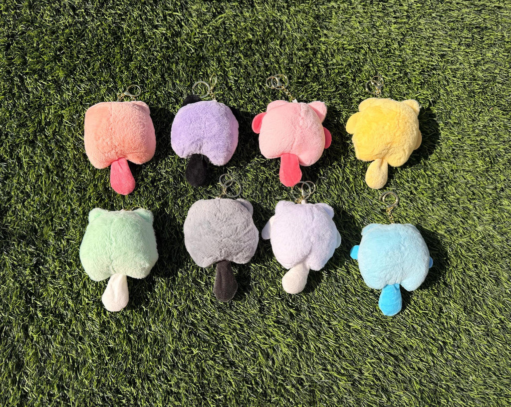 Cute Mini Plush Keychain | Kawaii Animal Plushies | Soft Bag Charm | Sanrio-Inspired Cute Plush | Gift for Friends, Kids, Collectible