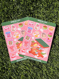 Snowflake Crisp | Scrapbooking | Sticker Sheet | Kiss Cut