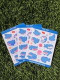 Whale Shark | Scrapbooking | Sticker Sheet | Kiss Cut
