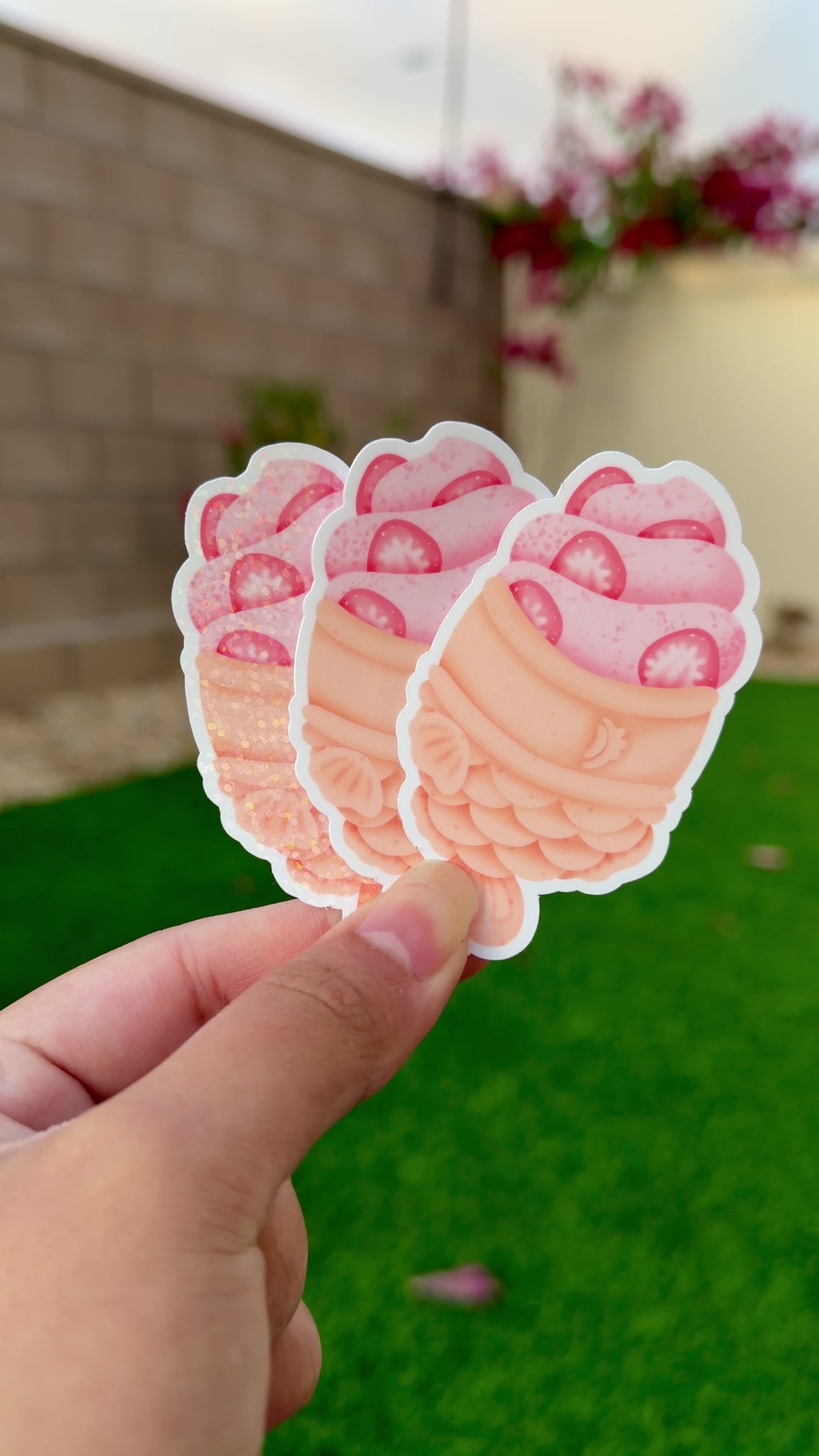 Taiyaki Ice Cream | Die Cut Stickers